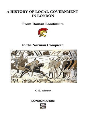 cover image of A History of Local Government In London
